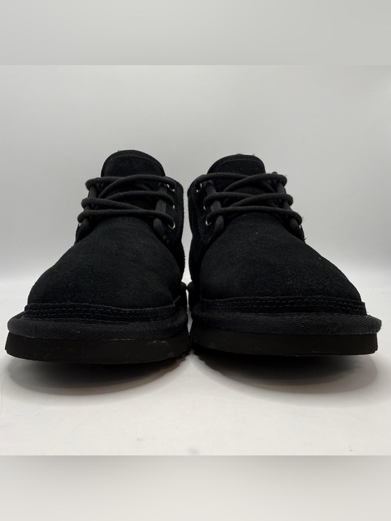 UGG Neumel Men’s Size 8 Black Suede Shearling Lace Up Chukka Boots main image 4